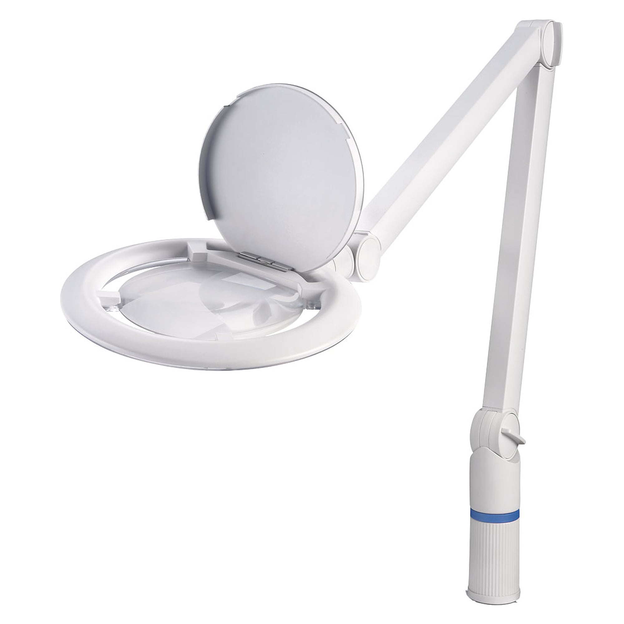 LED-Lupenleuchte LFM 3,0 Dioptrien, 1,9x Vergrößerung, Ø 132 mm - Bernstein 9-104