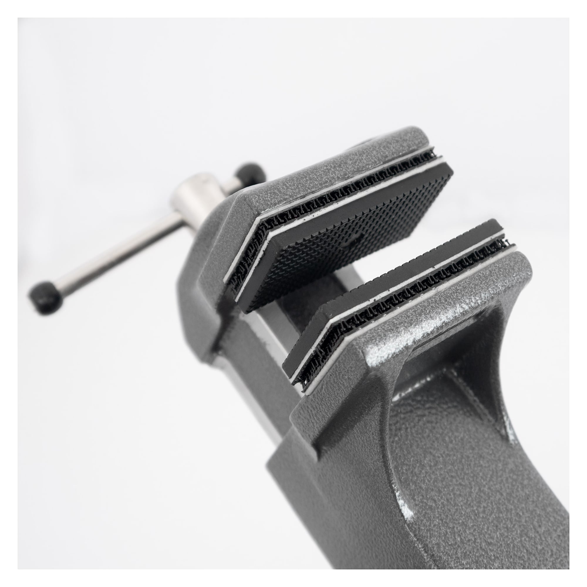 Kugelgelenk-Schraubstock SPANNFIX zum Anschrauben SET1 mit 5 Paar Wechselbacken - Bernstein 9-215-K-SET1
