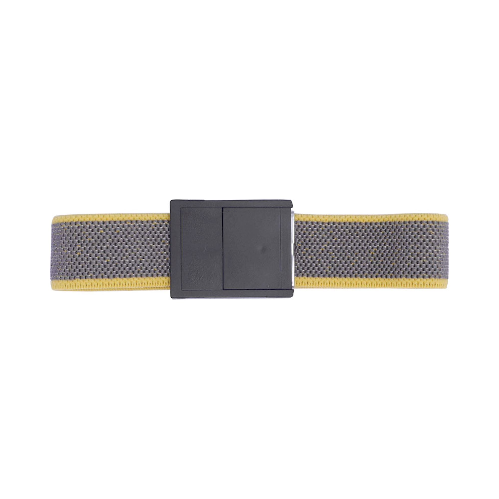 Bernstein 9-341-1. ESD contact bracelet fit for 3-4 mm press button, yellow