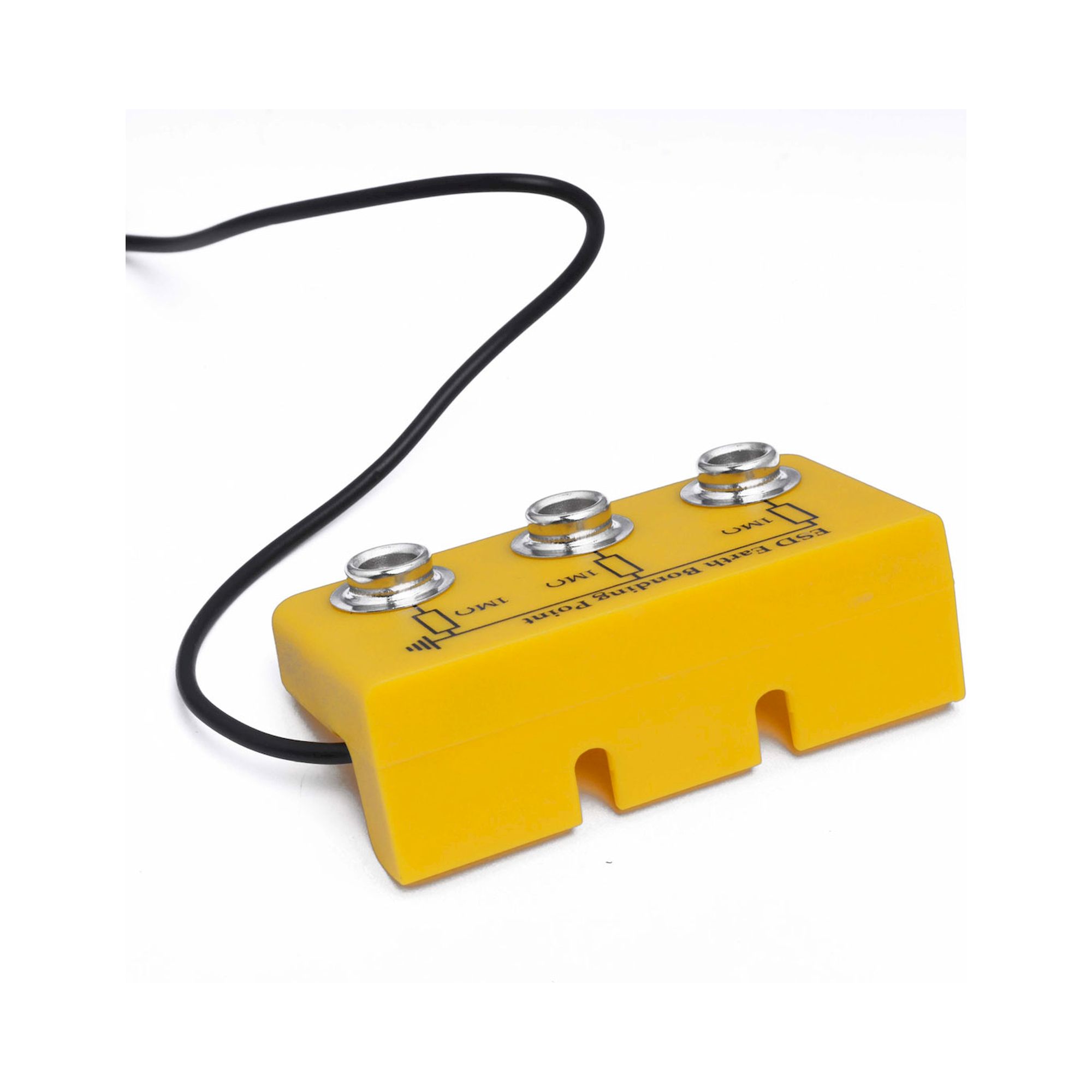Bernstein 9-359-1. ESD earth bonding point, plug with cable and 3x1 MOhm connection