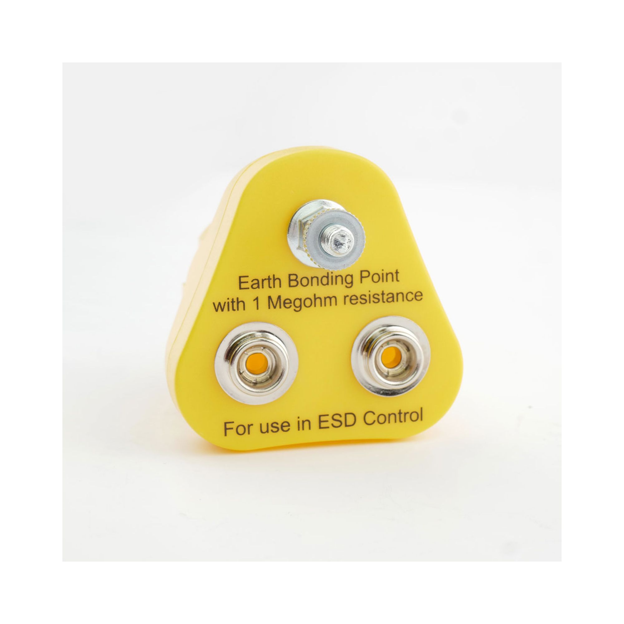 Bernstein 9-359-2. ESD Erdungsstecker 2x1 MOhm und M5 Anschluss