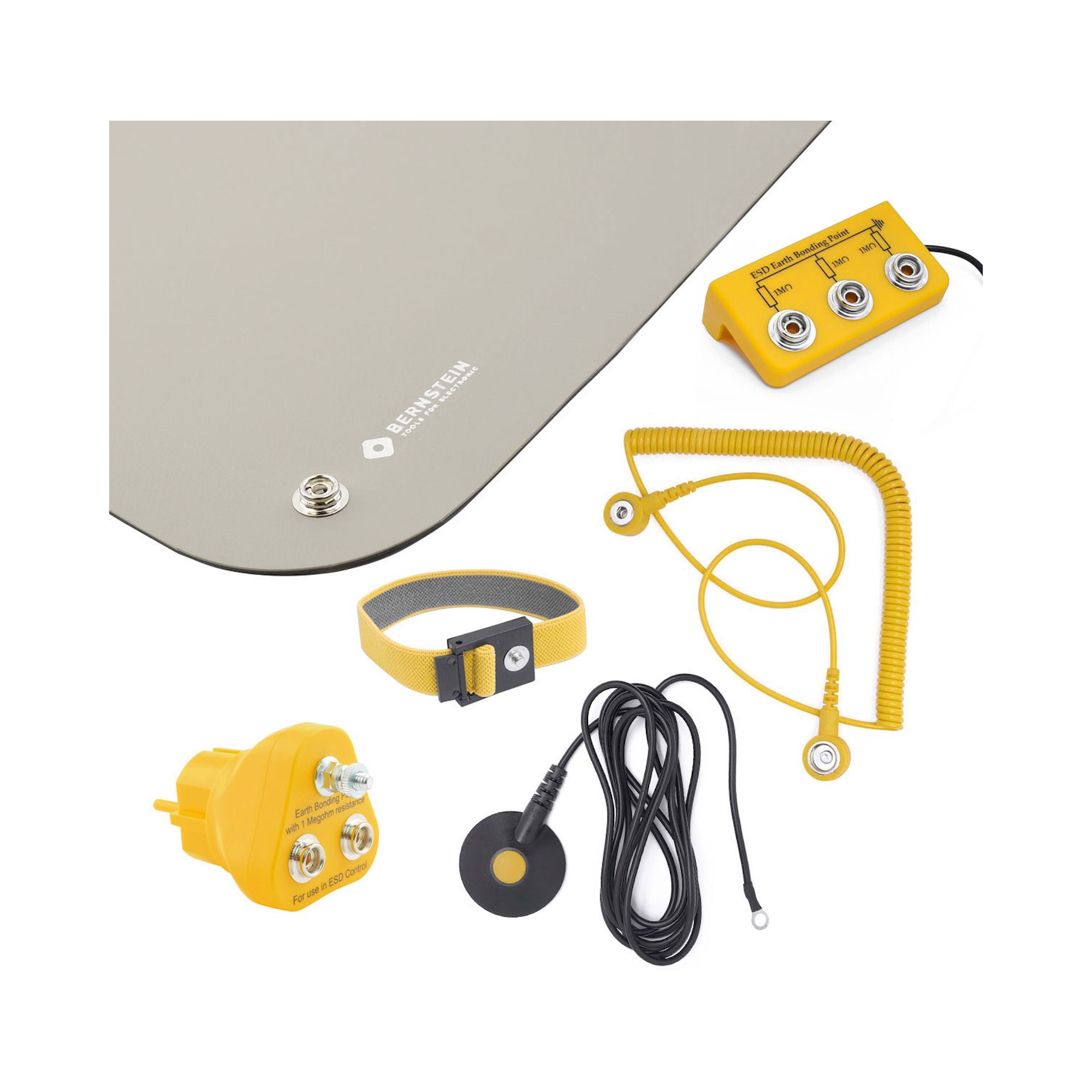 Bernstein 9-361-A. ESD Personenerdung Set 6 tlg