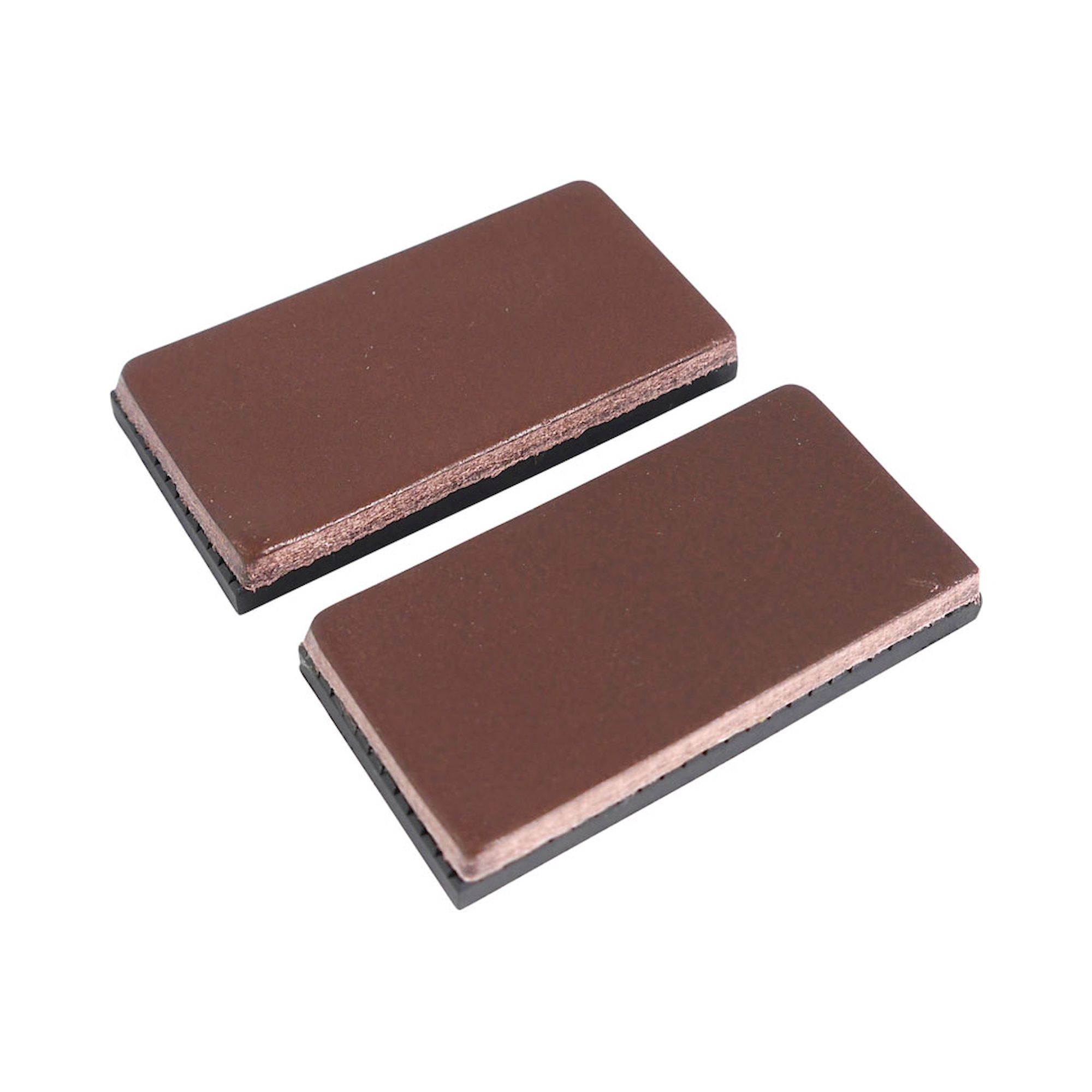 Bernstein 9-900-E50-LEDER. protective jaws plastic leather 50 mm (pair)
