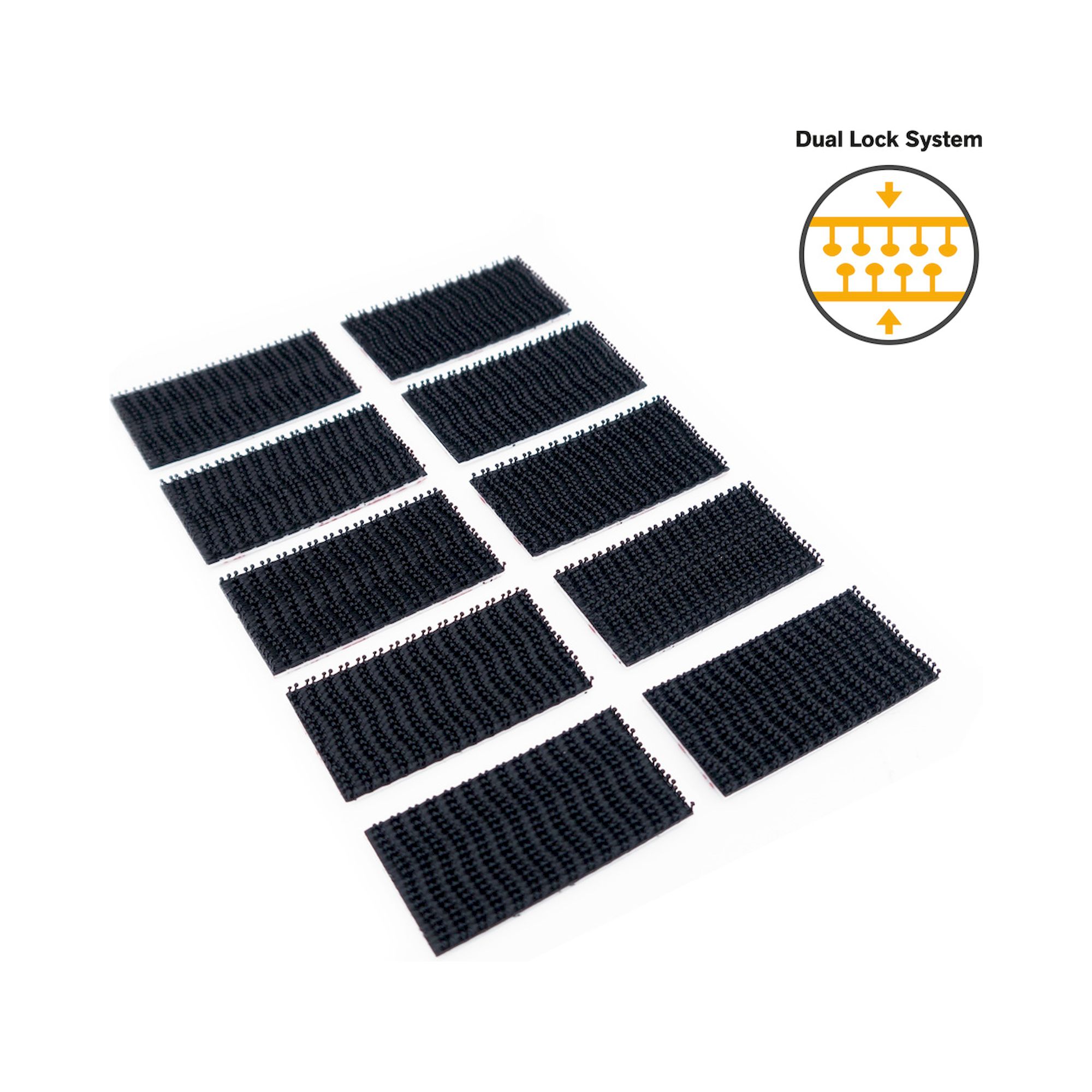 Bernstein 9-900-K50-SET. Ersatzbacken 50 mm SET (5 Paar) Kunststoff Leder Kork Filz zum Kletten
