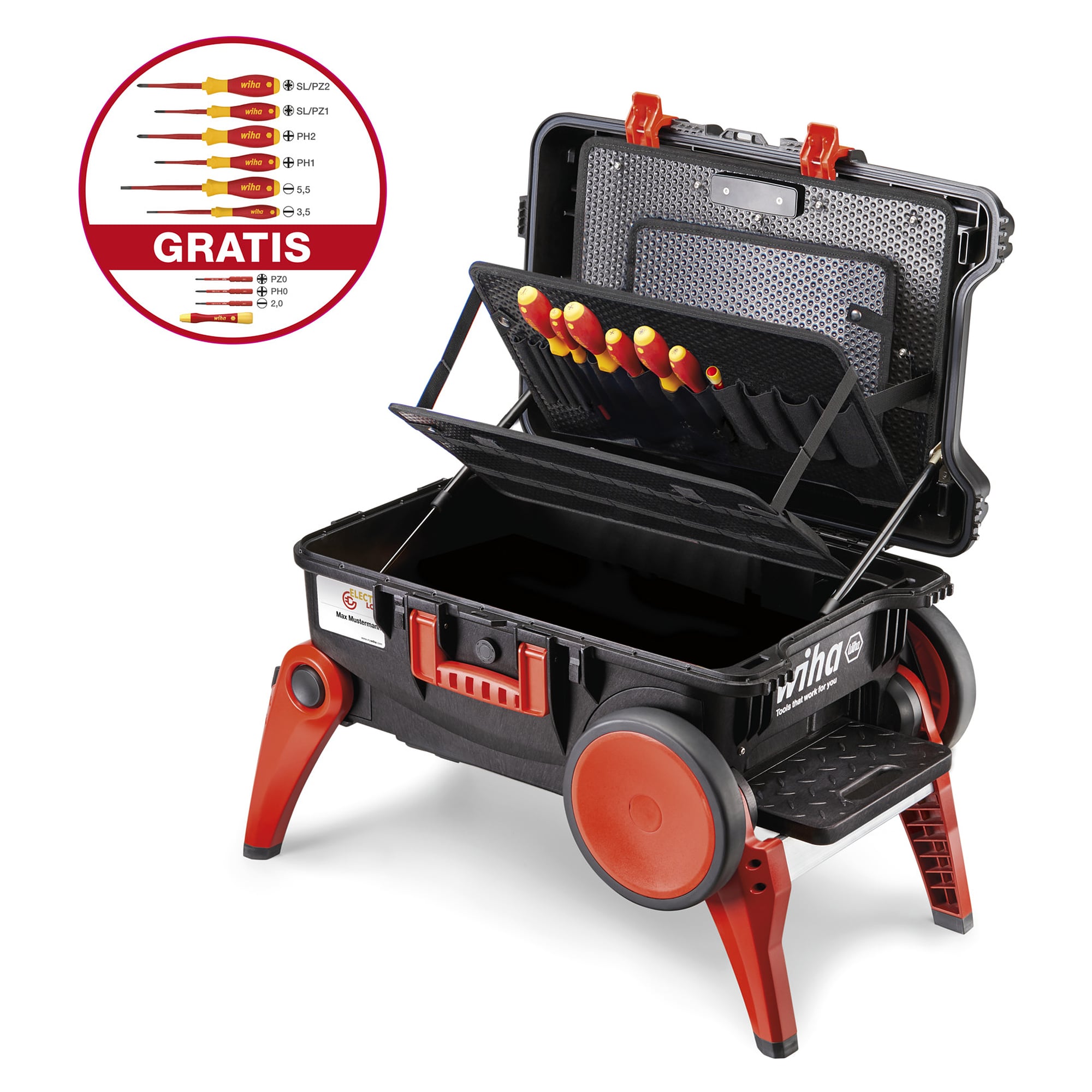 Wiha Werkzeugkoffer XXL III leer (44129)