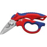 Knipex 95 05 20 SB. Electrician's scissors, angled, ferrules from 0.5 - 6 mm2 and 10 - 25 mm2, sales packaging