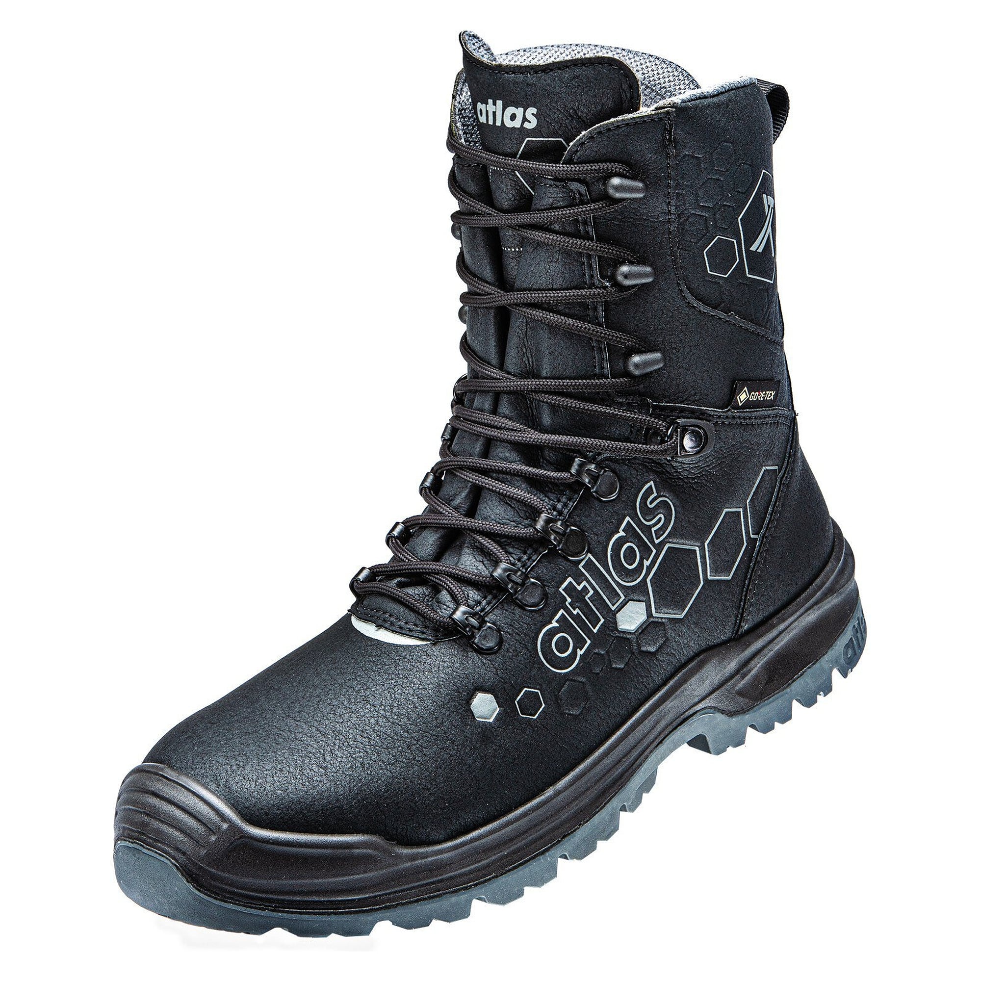 Chaussure de sécurité montante S3 SRC XT 1000 GTX, GORE-TEX EXTRAGUARD, semelle XR, noir/anthracite - Atlas 15100