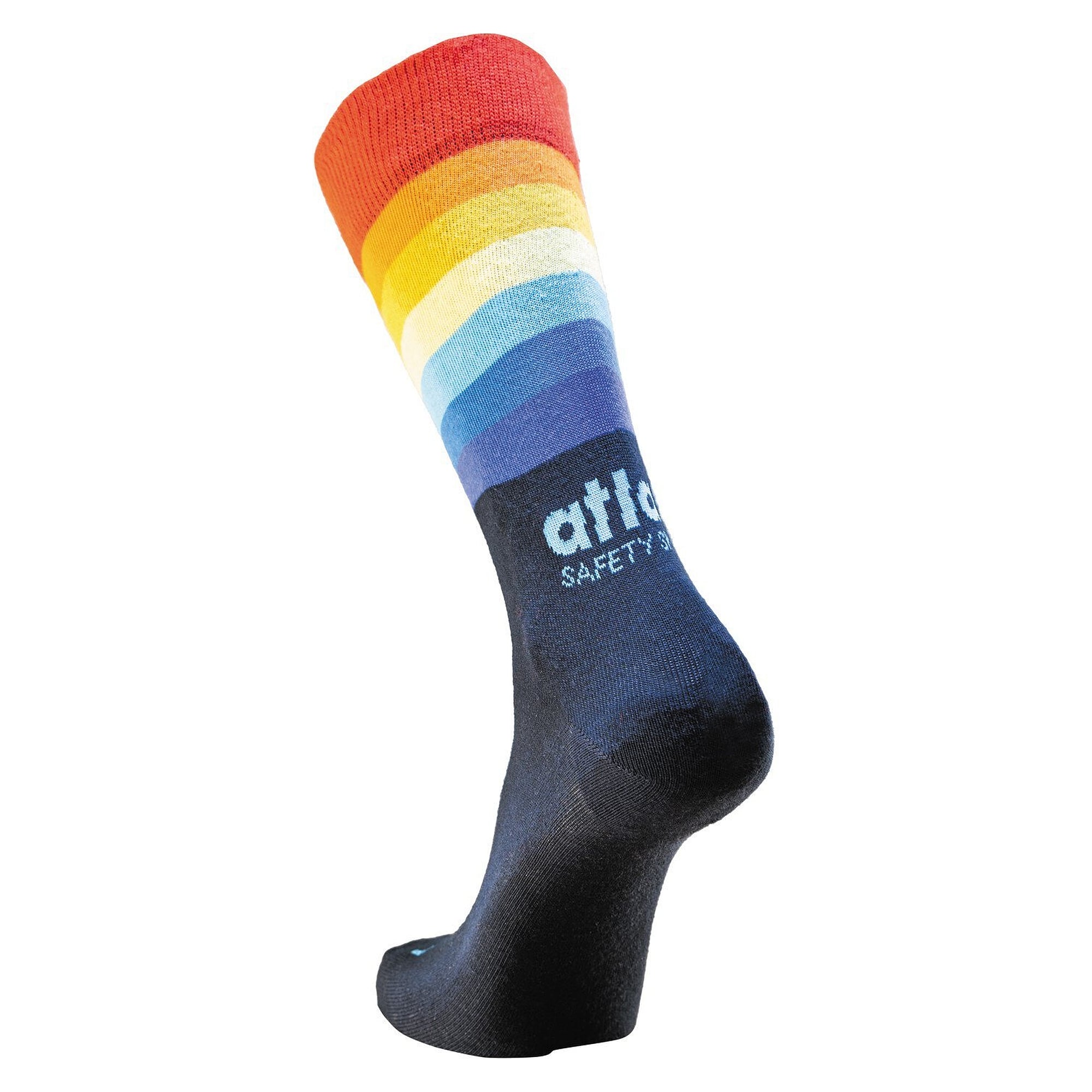 Arbeitssocke Rainbow Workwear Sock für Arbeits- und Sicherheitsschuhe, mehrfarbig - Atlas 160500