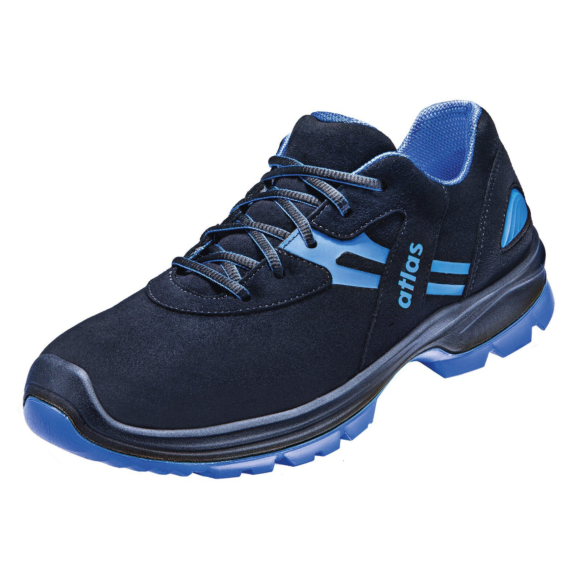 ESD-Sicherheitshalbschuh FLASH 5405 XP S3, SportLine Textil, Weite 13, schwarz/blau - Atlas 20913