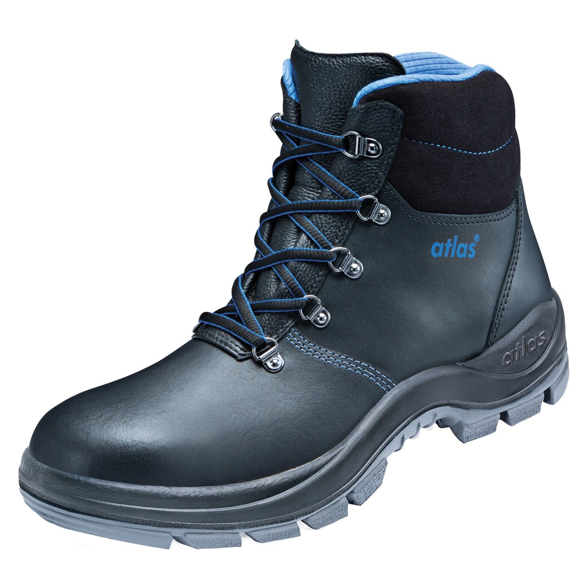 Sicherheitsschuh Duo Soft 725 HI HRO S3 SRC, Waterproof-Glattleder, Weite 12, schwarz - Atlas 3012