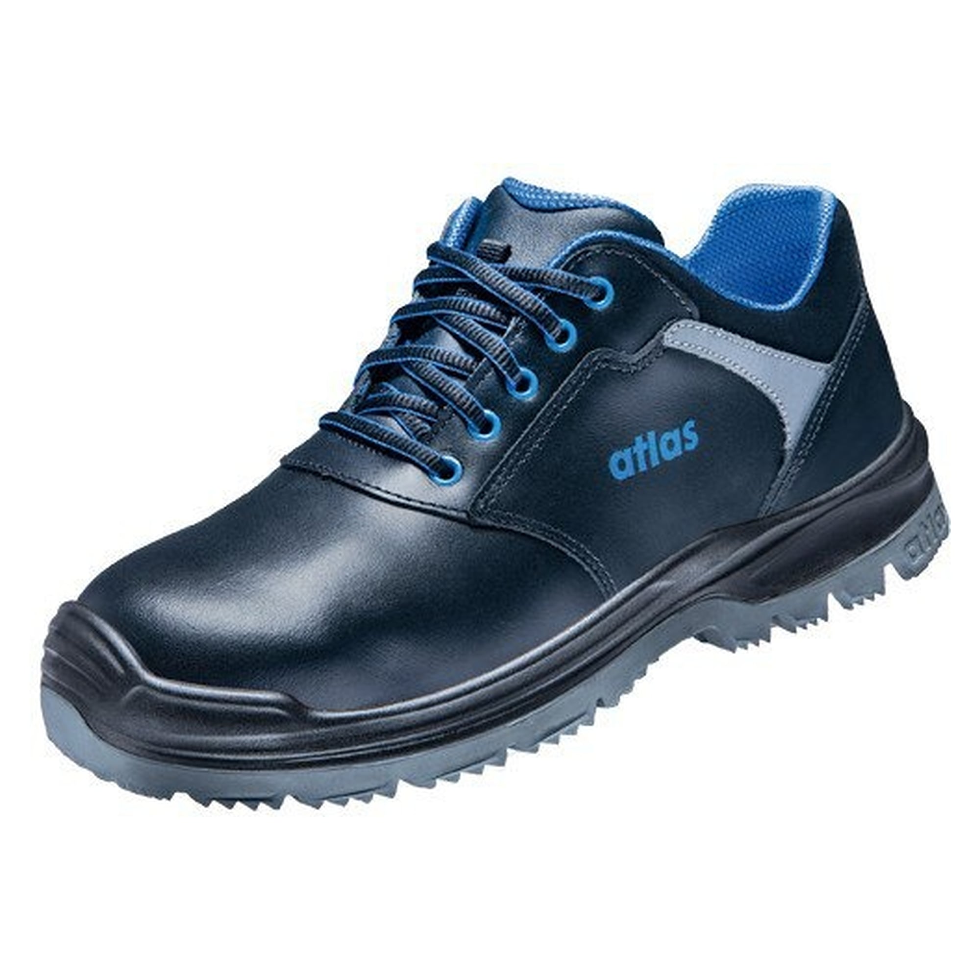 Sicherheitshalbschuh S3 HI HRO Duo Soft 455 mit Nitrilsohle und Stahlkappe, schwarz - Atlas 3100