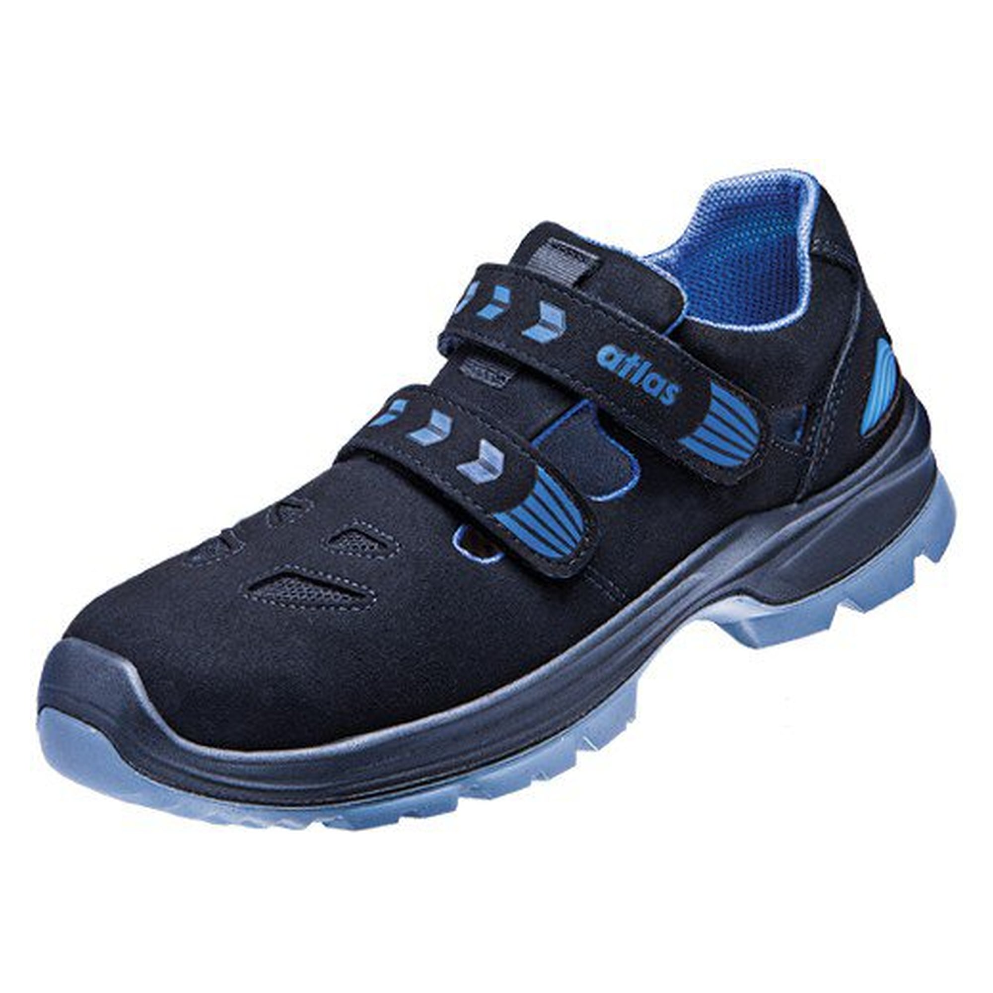 ESD-Sicherheitssandale alu-tec 360 S1 Weite 12, SportLine-Gewebe, Unisex - Atlas 31012