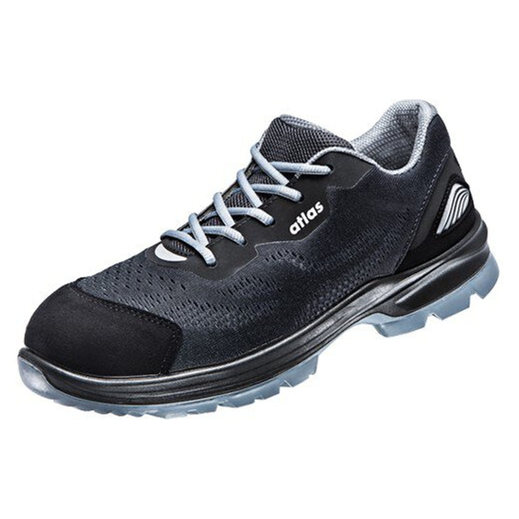 ESD-Sicherheitshalbschuh FLASH 1305 XP S1PS SR, Mesh, Weite 12, Unisex, anthrazit/schwarz - Atlas 32312