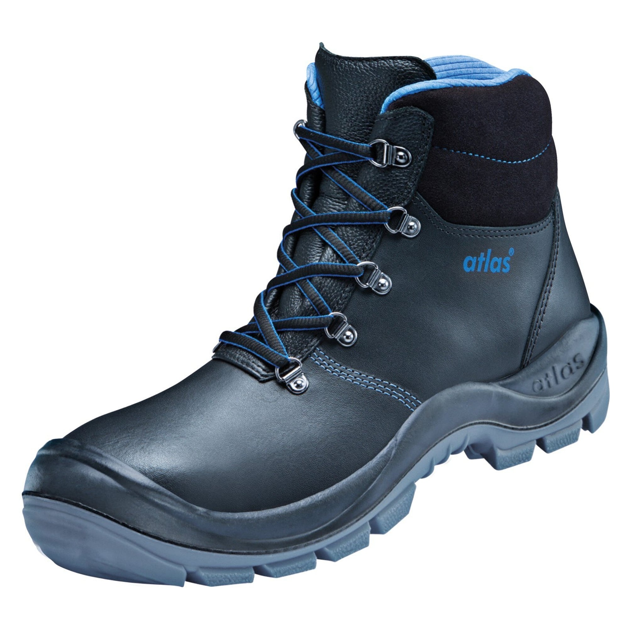 Chaussure de sécurité S3 XP 505 largeur 12 pour pieds larges, antiperforation XP, noir - Atlas 34912