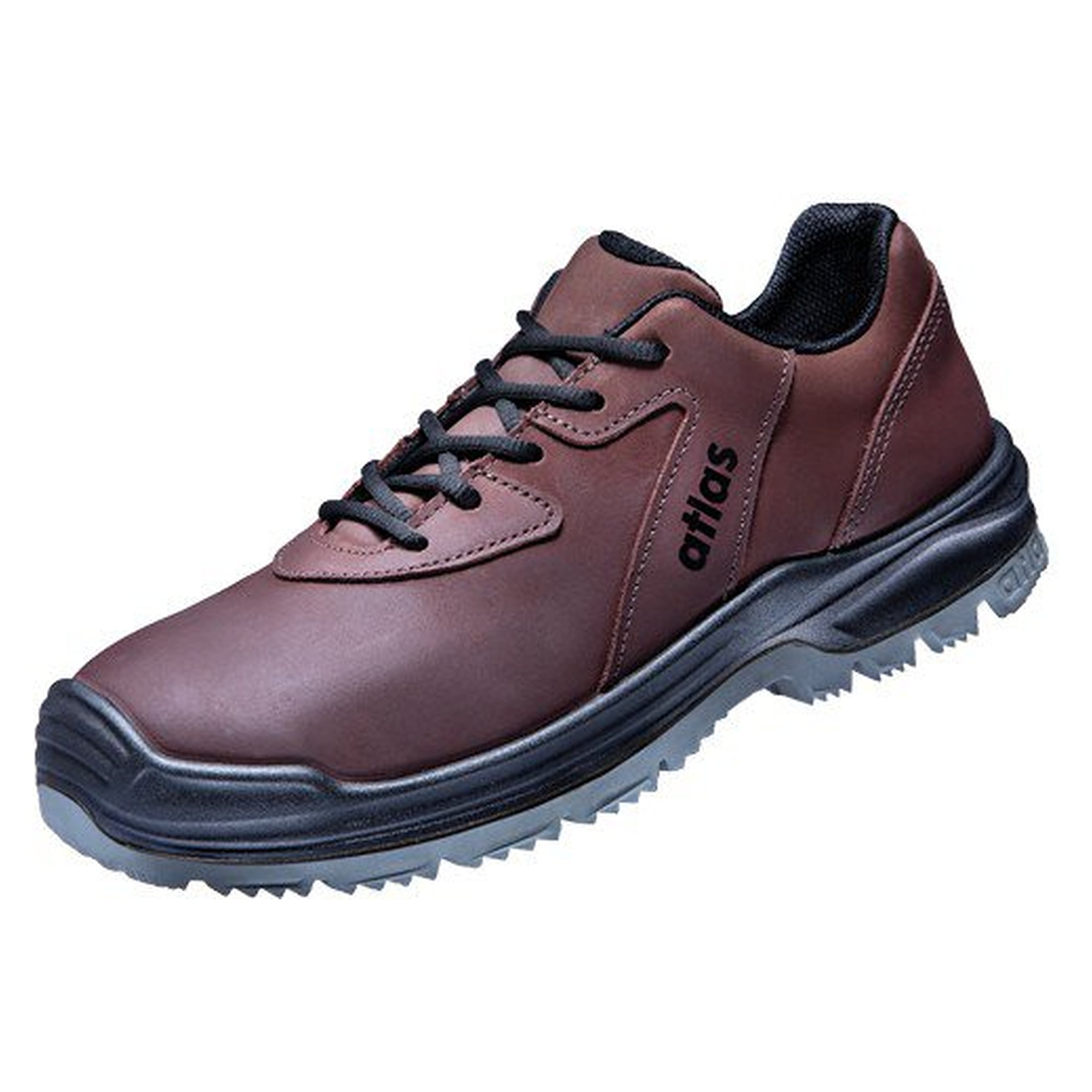 ESD-Sicherheitshalbschuh XR 485 XP brown S3, Nubukleder, Weite 10, braun/schwarz - Atlas 41400