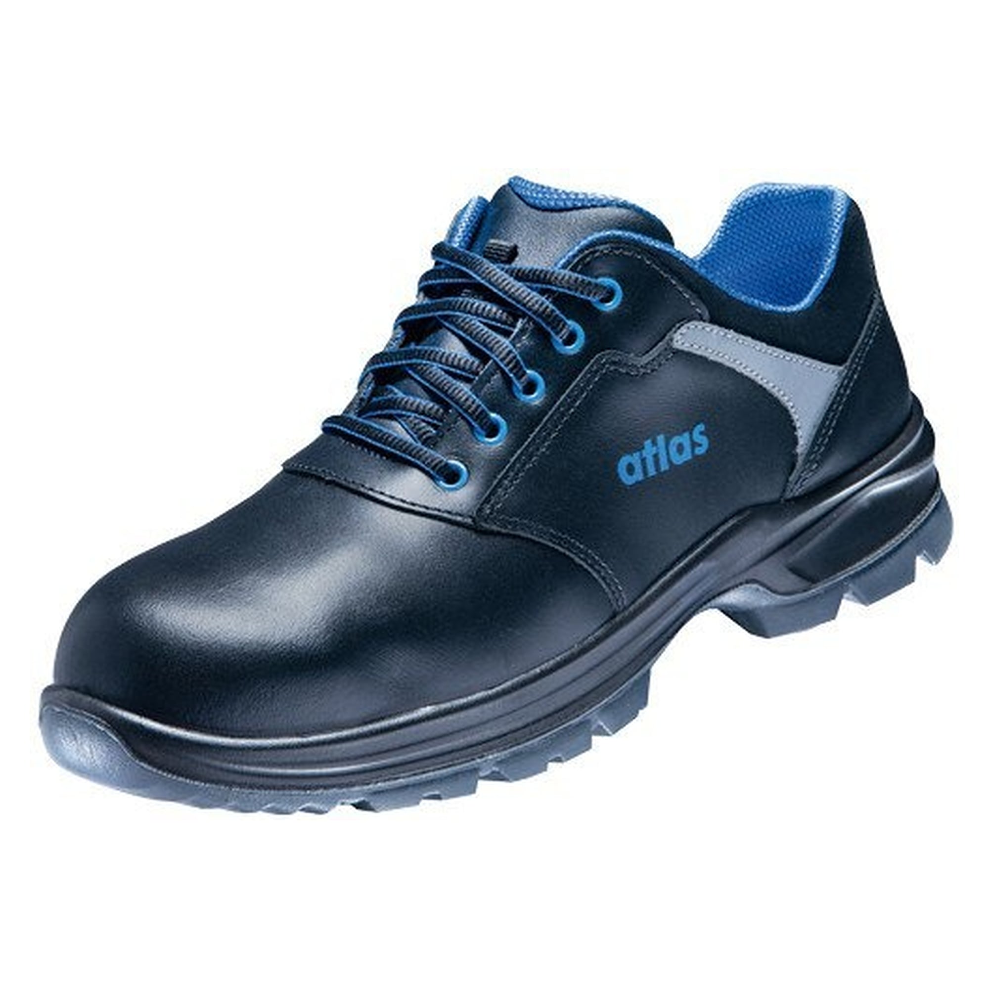 Sicherheitshalbschuh S2 TX 48 2.0 mit INNOFLEX-Sohle und Stahlkappe, Weite 10, schwarz - Atlas 42100