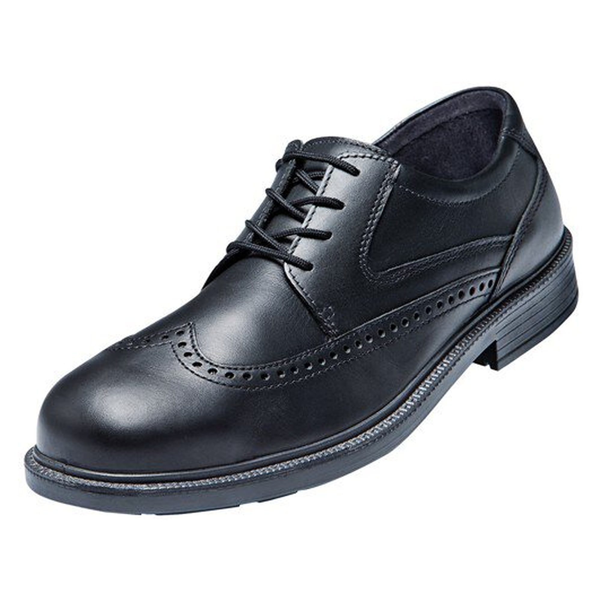 ESD-Sicherheitshalbschuh CX 320 S2, Rindleder, Weite 10, schwarz - Atlas 43700