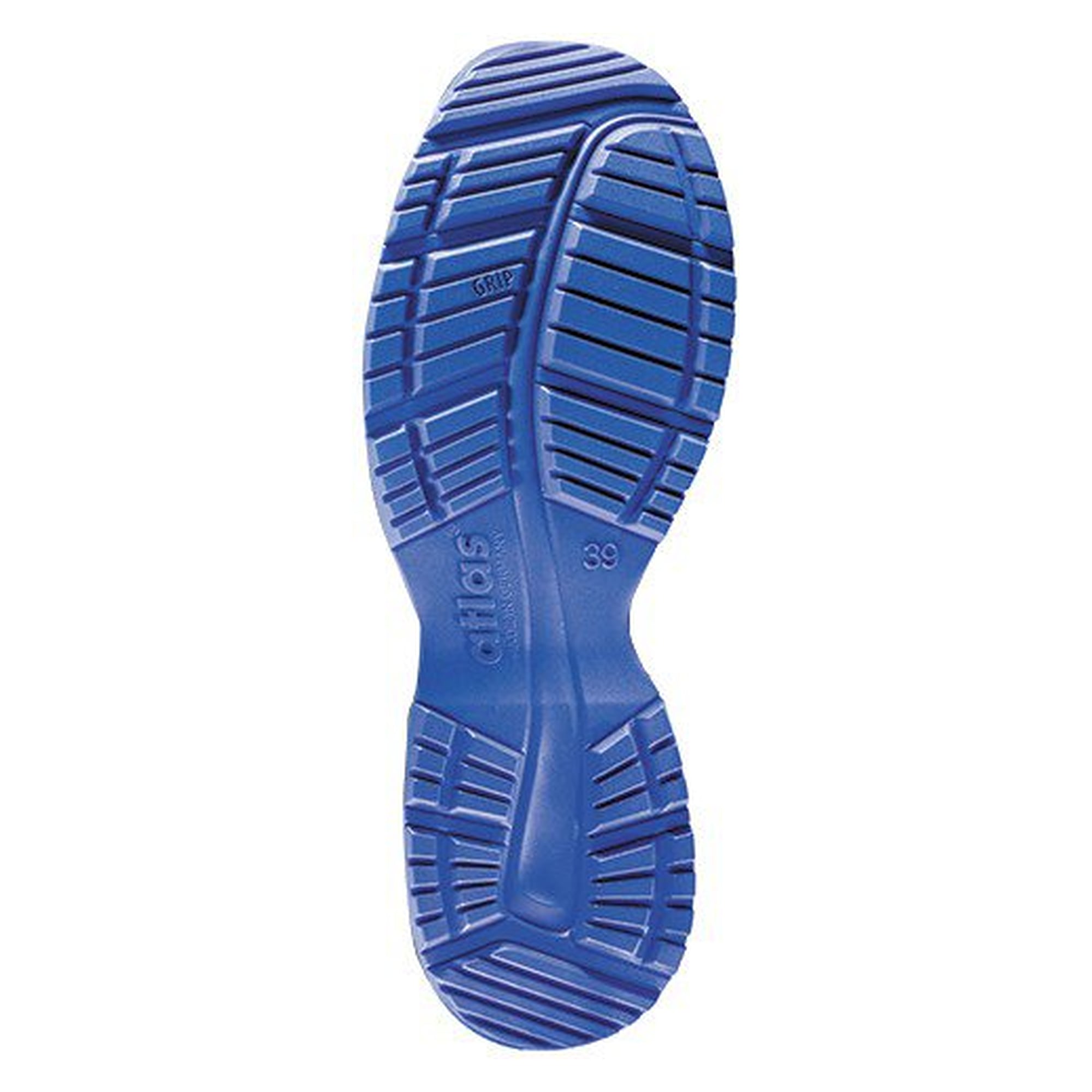 Sandale de sécurité ESD GX 350 black 2.0 femme S1, tige SportLine, largeur 10, noir/bleu roi - Atlas 45500