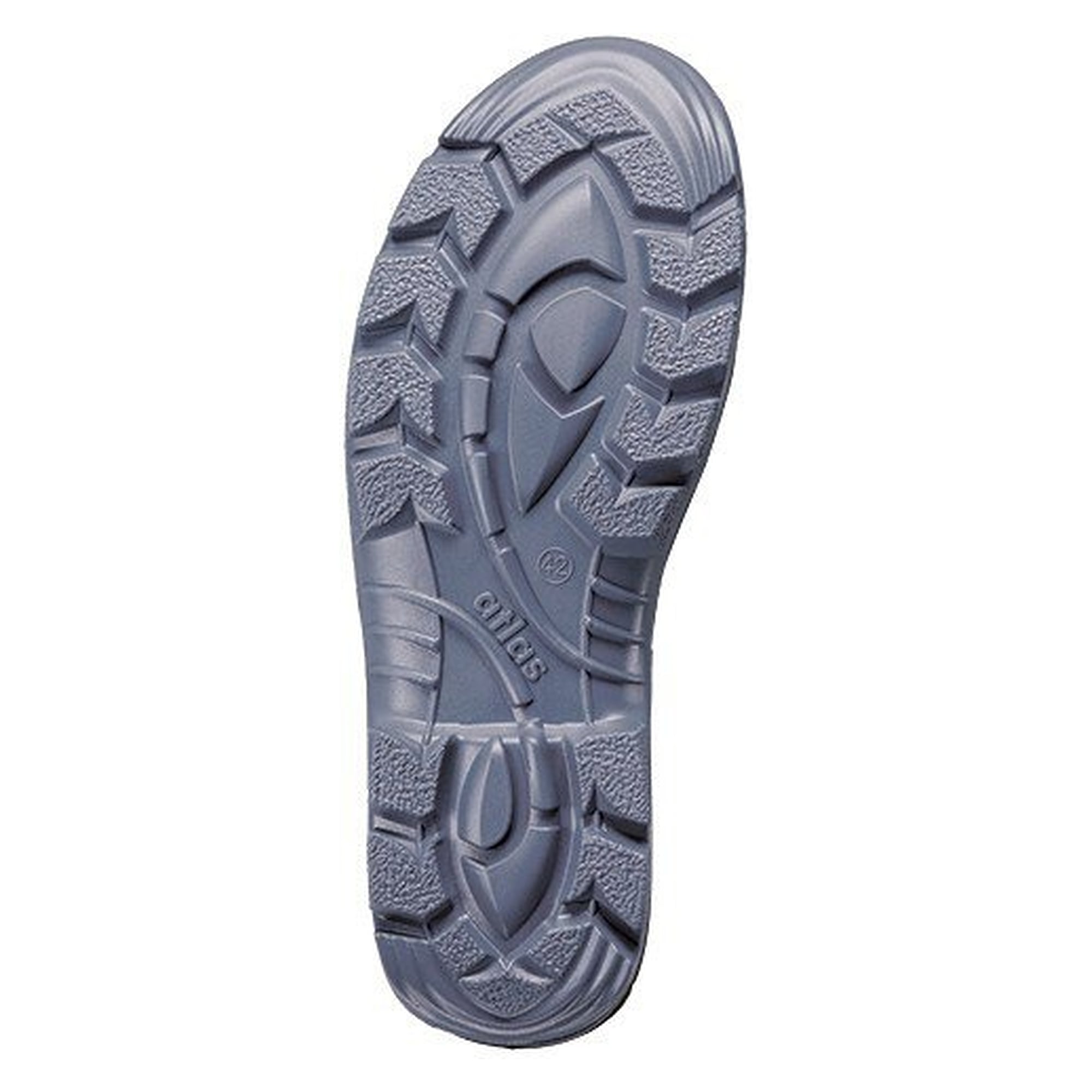 Chaussure de sécurité S3 Anatomic Bau 500, semelle à crampons, semelle inox, noir - Atlas 4900