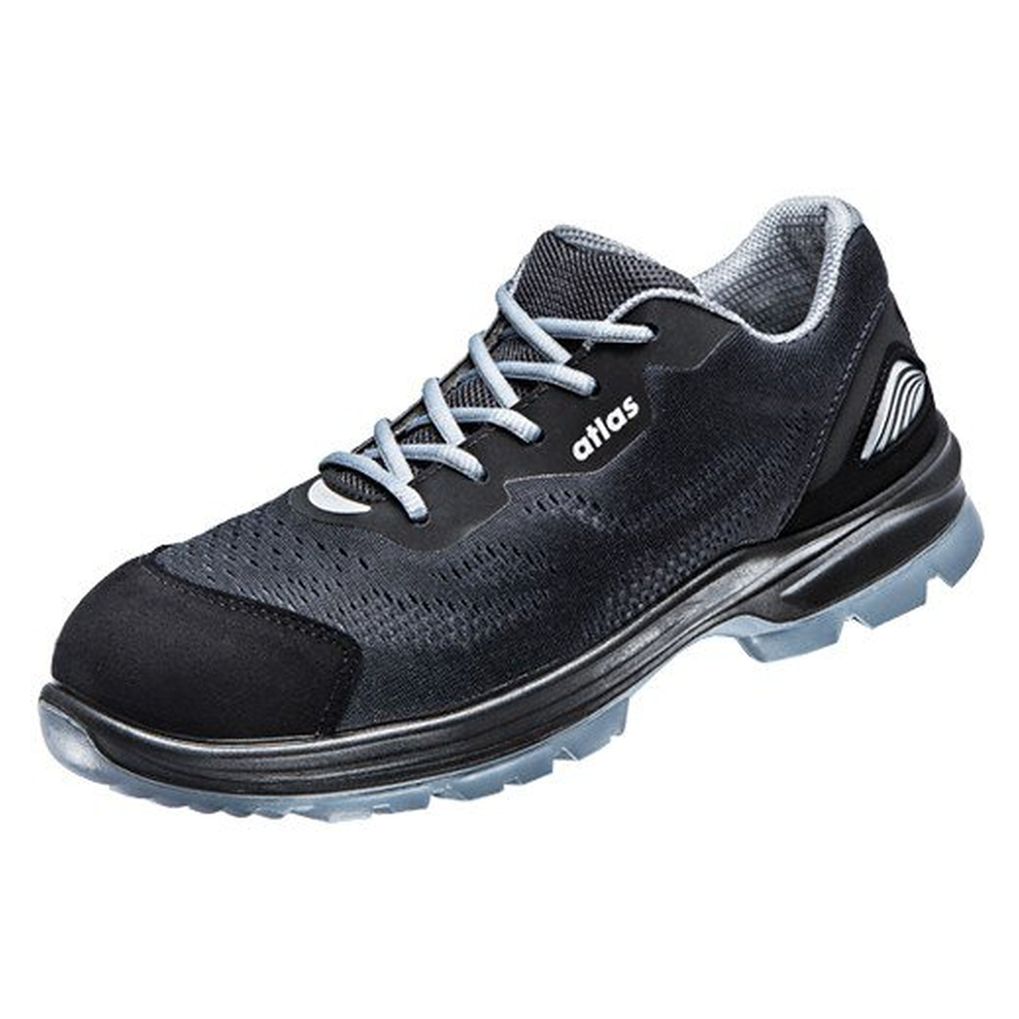 ESD-Sicherheitshalbschuh ERGO-MED 1305 XP S1P SRC, Weite 14, Mesh-Obermaterial, anthrazit - Atlas 52914