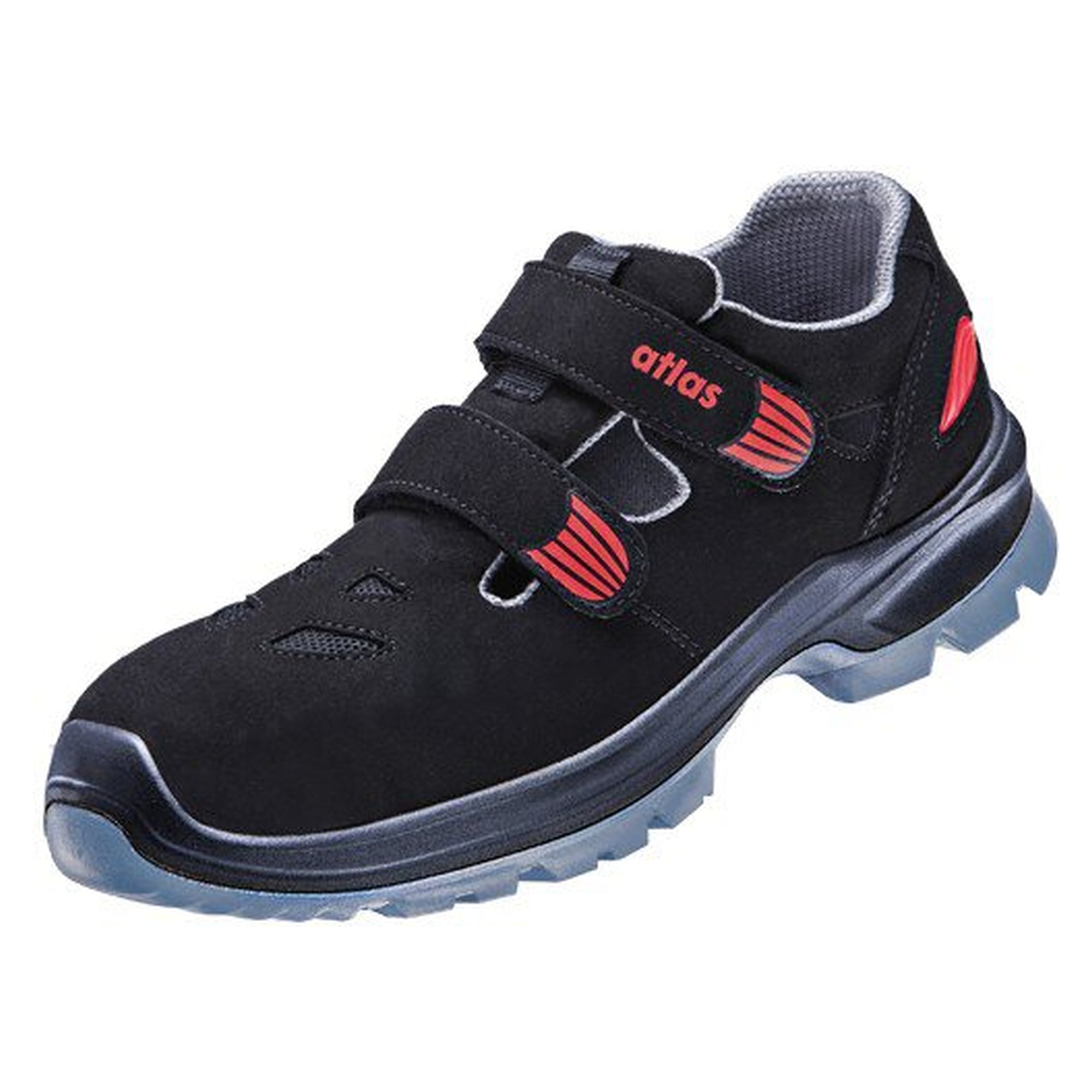 ESD-Sicherheitssandale SL 36 red S1, SportLine, Weite 12, schwarz/rot - Atlas 57612