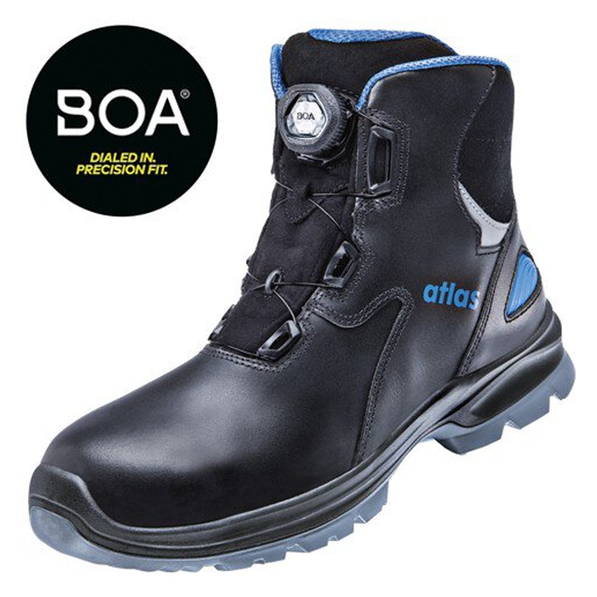 ESD-Sicherheitshalbschuh SL 9845 XP BOA blue 2.0 S3S SR, Waterproof-Glattleder, Weite 12 - Atlas 59312