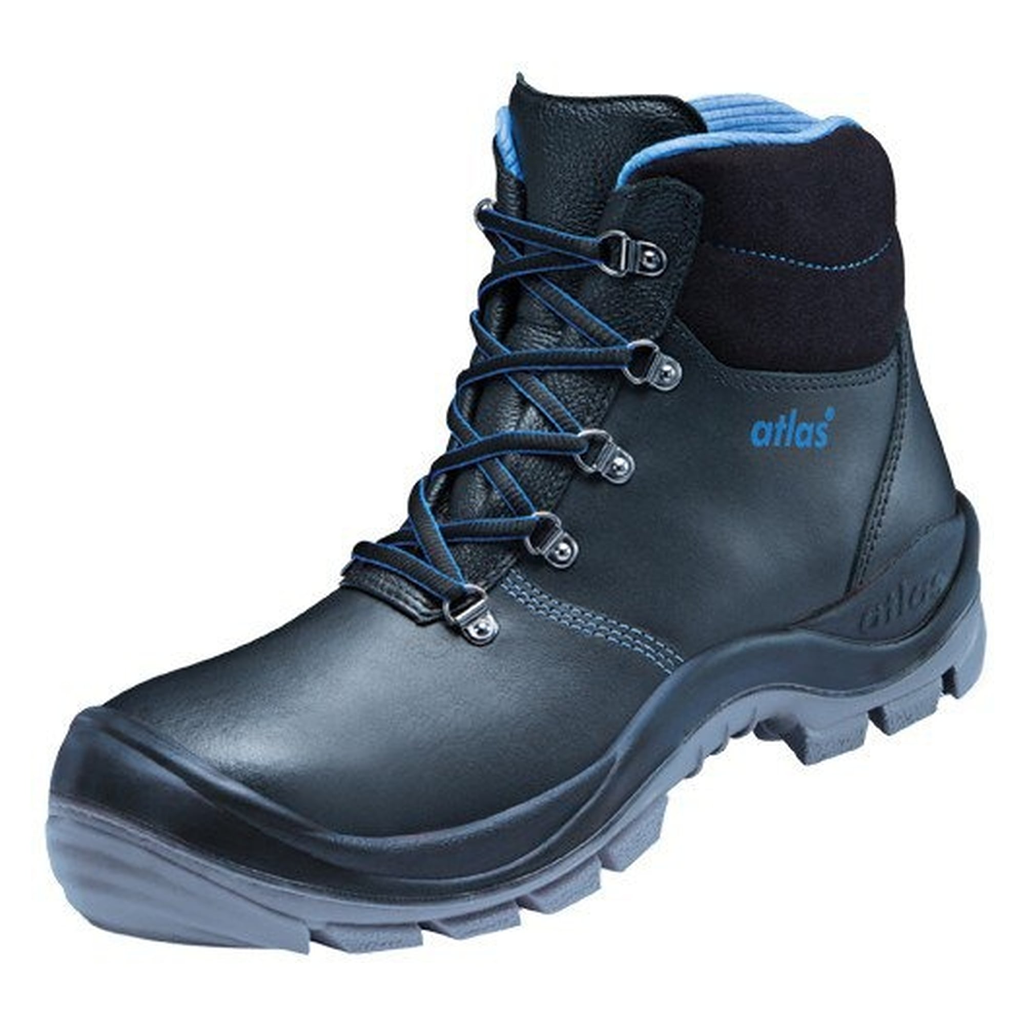 Sicherheitsschuh Duo Soft 735 HI HRO S3 SRC, Waterproof-Glattleder, Weite 10, schwarz - Atlas 64800