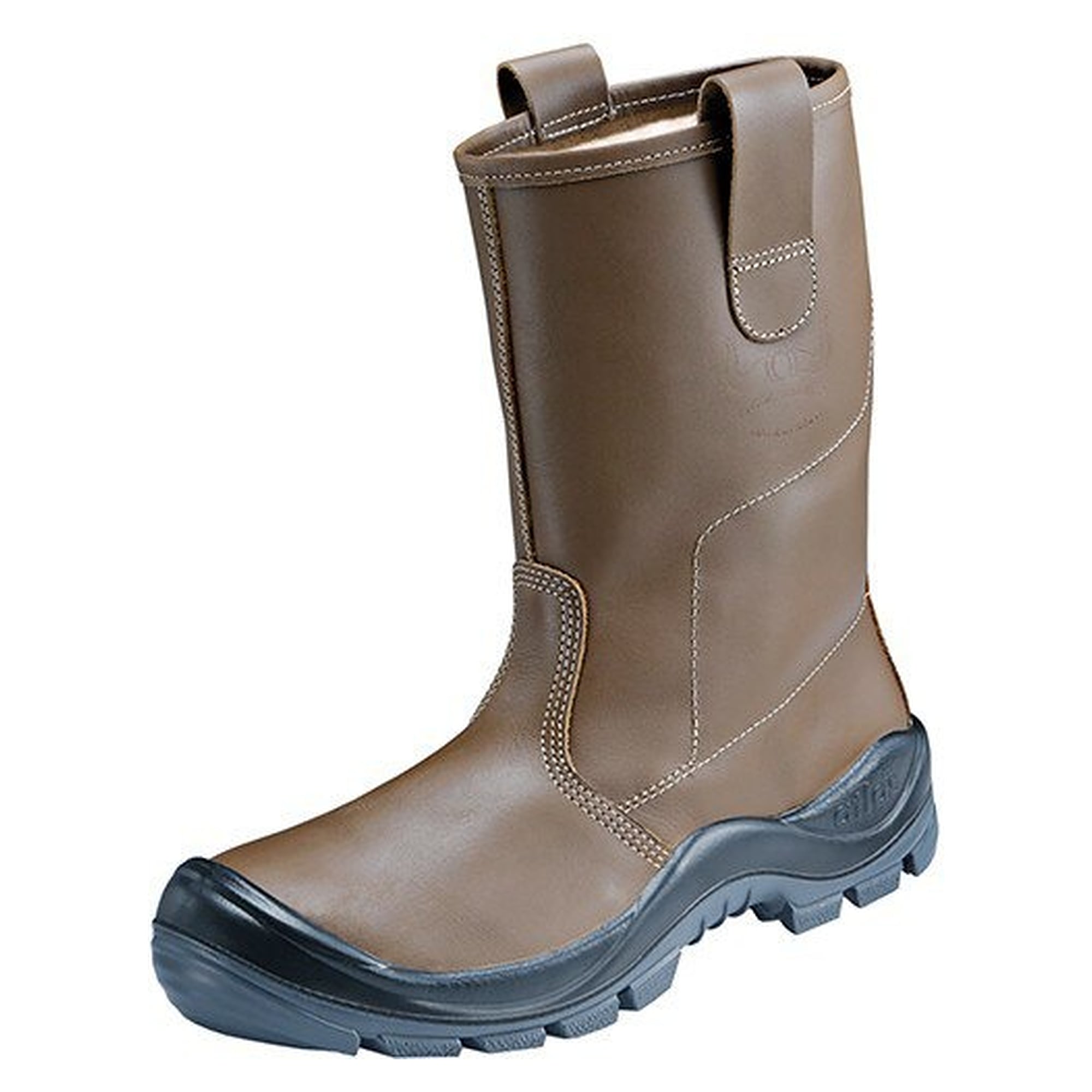 Sicherheitsstiefel Anatomic Bau 825 XP S3 SRC, Webpelzfutter, Waterproof-Glattleder, Weite 10, braun - Atlas 6800