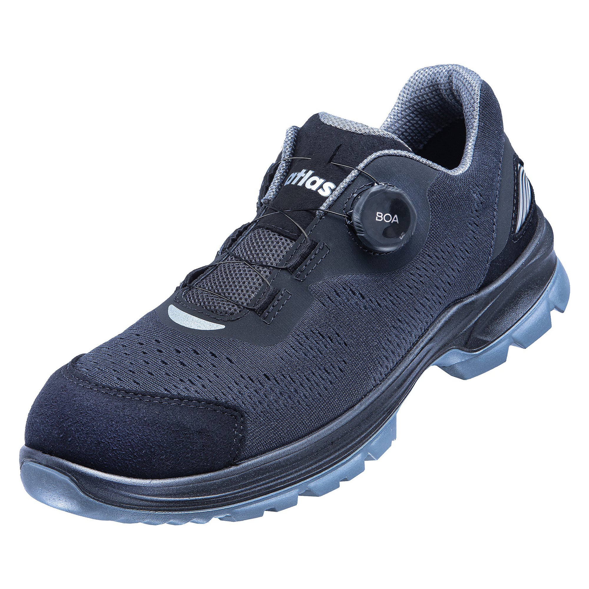 ESD-Sicherheitshalbschuh FLASH 3305 XP BOA S1PS, Mesh, durchtrittsicher, anthrazit - Atlas 72700
