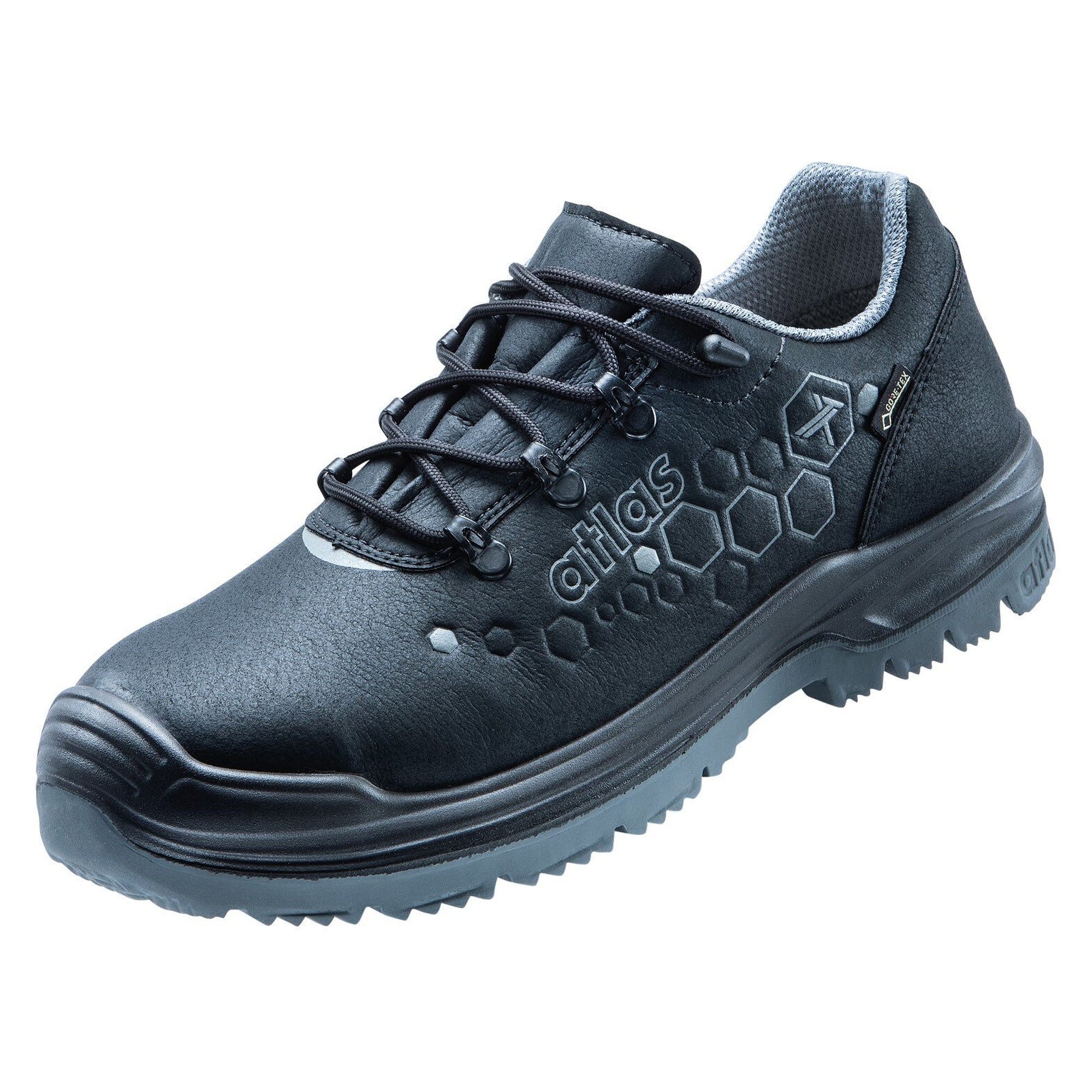 Sicherheitshalbschuh XT 100 GTX S3 SRC, EXTRAGUARD-Obermaterial, Weite 10, anthrazit/schwarz - Atlas 82800
