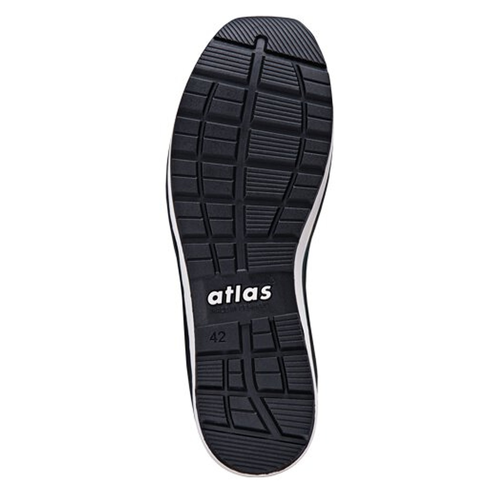 Chaussure basse de sécurité ESD RUNNER 45 S1P, tige PET recyclé, neon blue - Atlas 85000