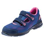 ESD-Sicherheitssandale GX 165 Damen S1P, Mesh-Obermaterial, blau und pink - Atlas 86800