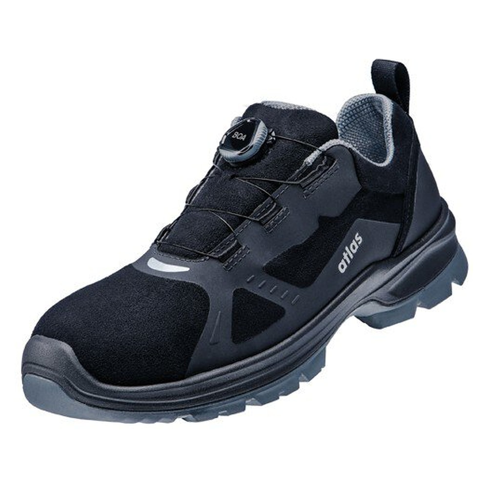 ESD-Sicherheitshalbschuh FLASH 6405 XP BOA S3S, Drehverschluss, schwarz - Atlas 91300