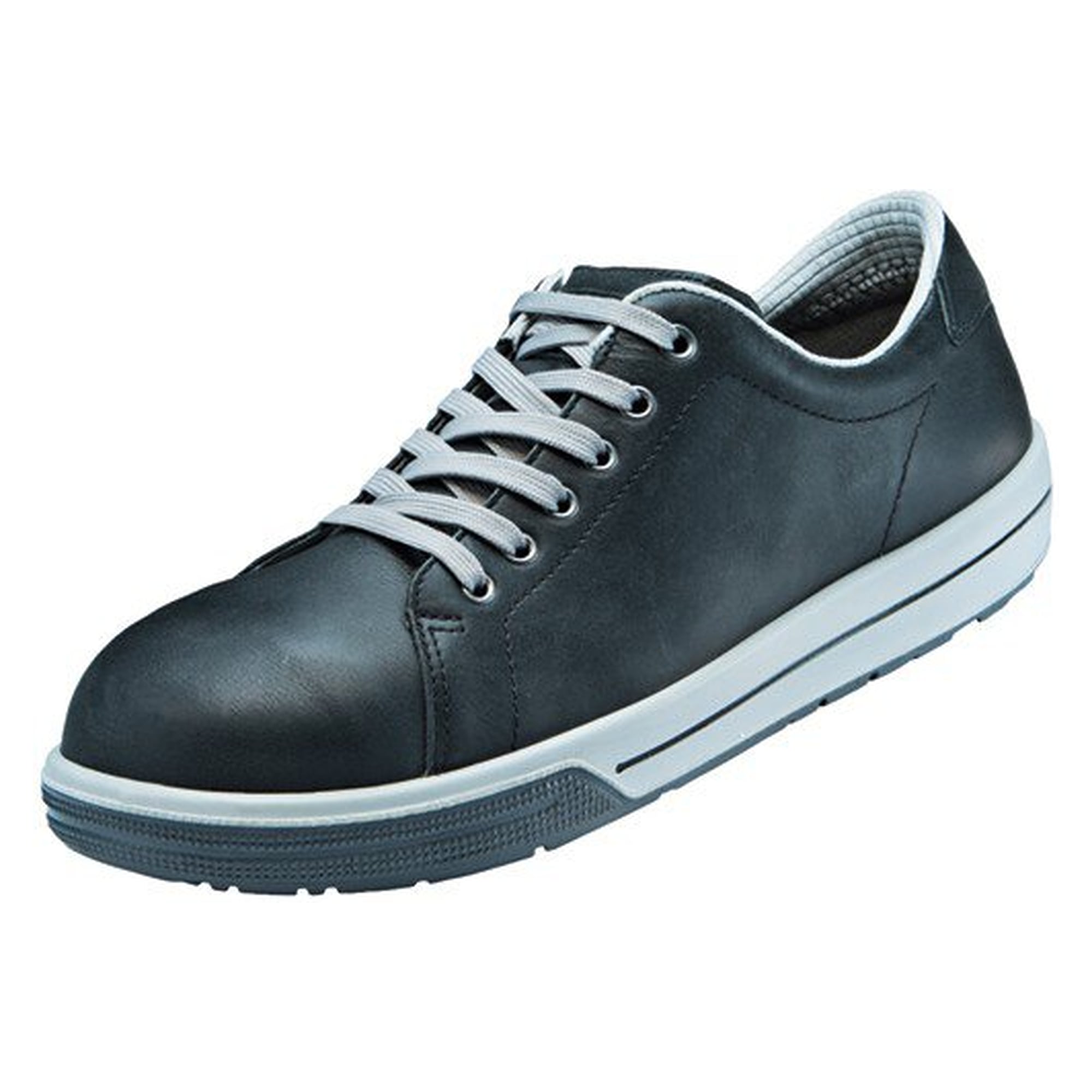 ESD-Sicherheitshalbschuh A 280 S2 im Sneaker-Look, weiches Rindleder, schwarz - Atlas 97800