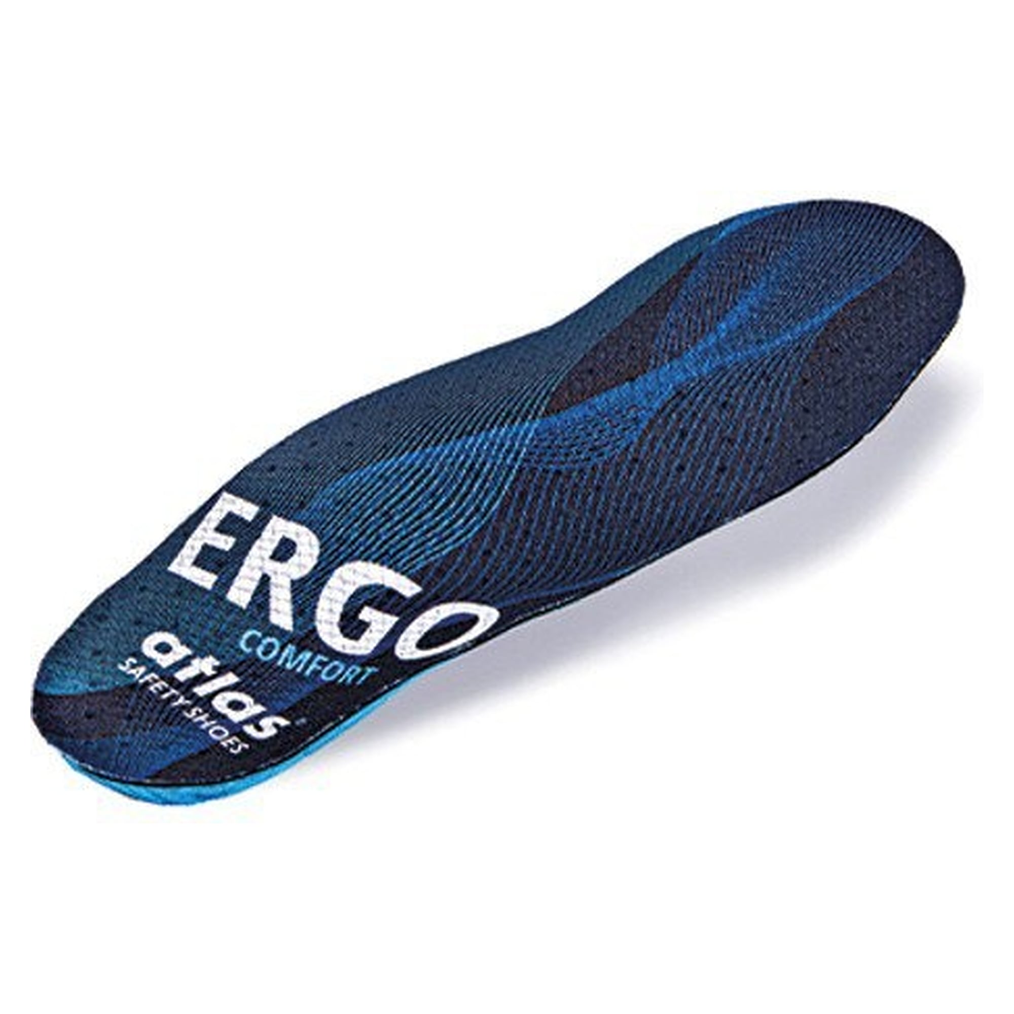 Semelle intérieure ESD Ergo Comfort pour chaussures de travail et de sécurité, bleu - Atlas 98650