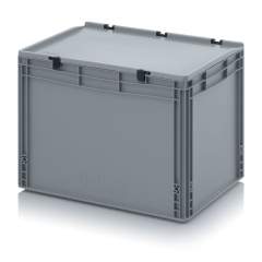 ED 64/42 HG. Euro containers with hinge lid, 60x40x43,5 cm