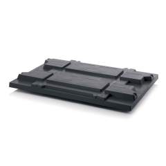 ESD A 1208-1. KLT ESD pallet lid, 121x8 cm