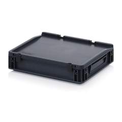 ESD ED 43/75 HG. ESD Euro containers with hinge lid