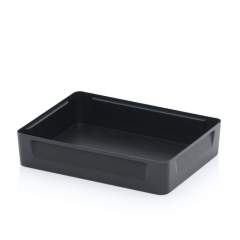 ESD EK 2/50 43. ESD insertable bins 2 crosswise compartments, 5 cm