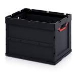 ESD FB 64/42. ESD foldable boxes without lid, 60x40x42 cm
