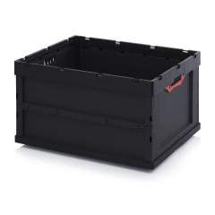 ESD FB 86/445. ESD foldable boxes without lid, 80x60x44,5 cm