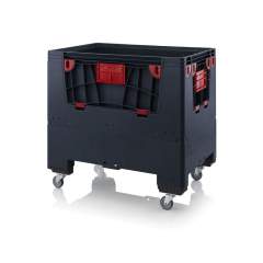 ESD KLK 1208R. Foldable ESD big boxes with 4 opening flaps