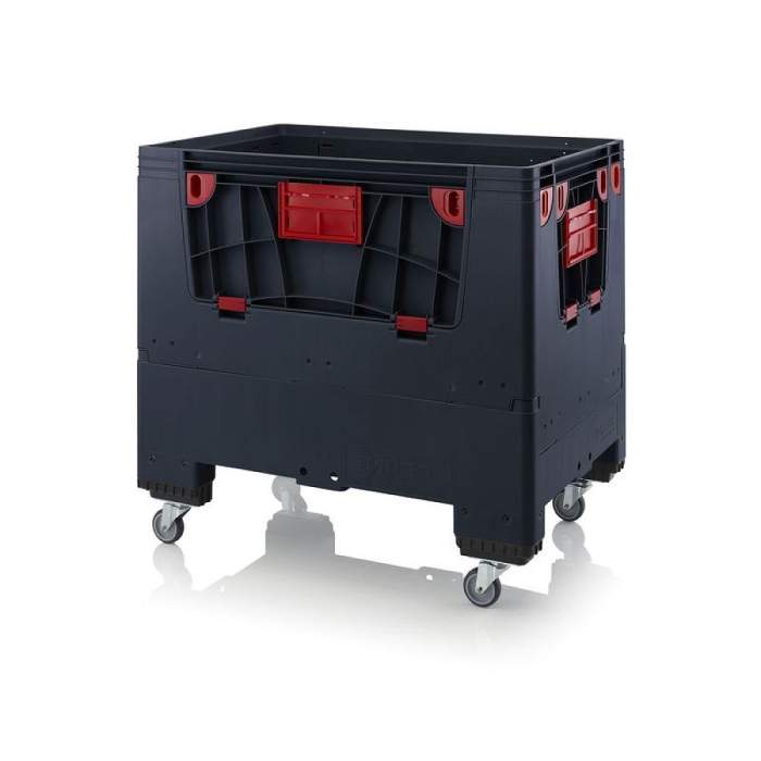 Buy ESD KLK 1208R. Foldable ESD big boxes with 4 opening flaps:...