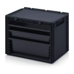 Auer ESD SB-S1. ESD-Schubladenbehälter Komplettsystem