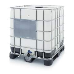Auer IBC 1000 K 150.50-UN. IBC Container mit Kunststoffpalette