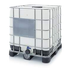 Auer IBC 1000 K 225.80-UN. IBC Container mit Kunststoffpalette