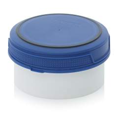 SC A 0.3-99 F4. Screw-top jars Basic, White pail, blue lid