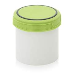 SC A 0.65-99 F1. Screw-top jars Basic, White pail, green lid