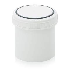 SC A 0.65-99 F6. Screw-top jars Basic, White pail, white lid