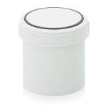 SC A 0.65-99 F6. Screw-top jars Basic, White pail, white lid